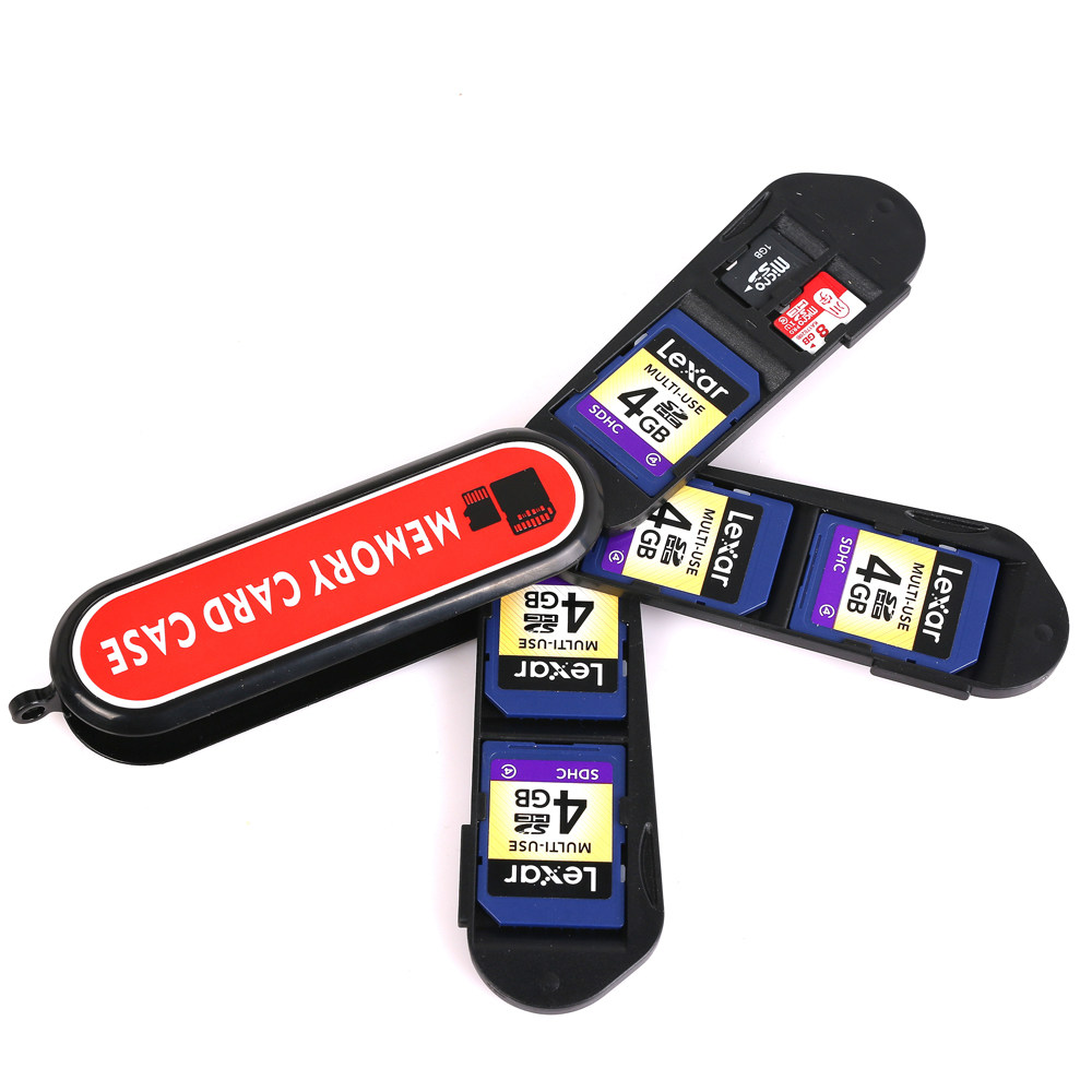 Shoulder Bag Guest KH4 Army Knife Card Type Camera SD CF Mobile Phone SIM TF Memory Card Box Multifunction Memory Card Box