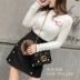 Cao cấp mùa xuân và mùa thu mới retro nặng tình yêu baroque thêu quần áo nữ váy hai dây lưng cao eo cao - Váy
