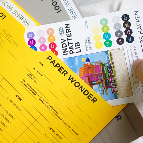 Pw "Special Paper 01" Printing Paper Sample Paperwonder Professional Printing Paper Selection Tool Series 1