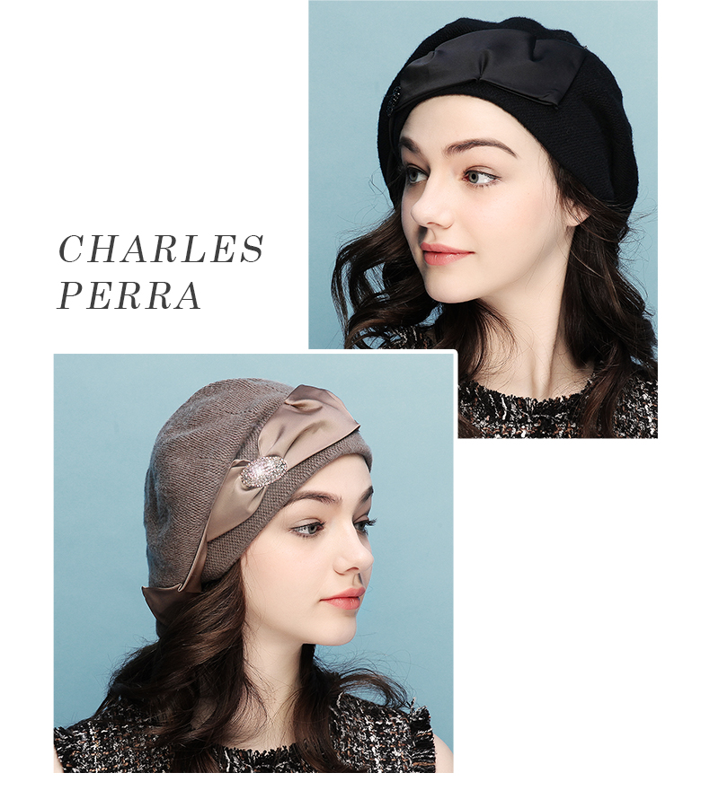 Chapeau pour femme CHARLES PERRA  CHARLE BELLO en Melange de laine - Ref 3234553 Image 15