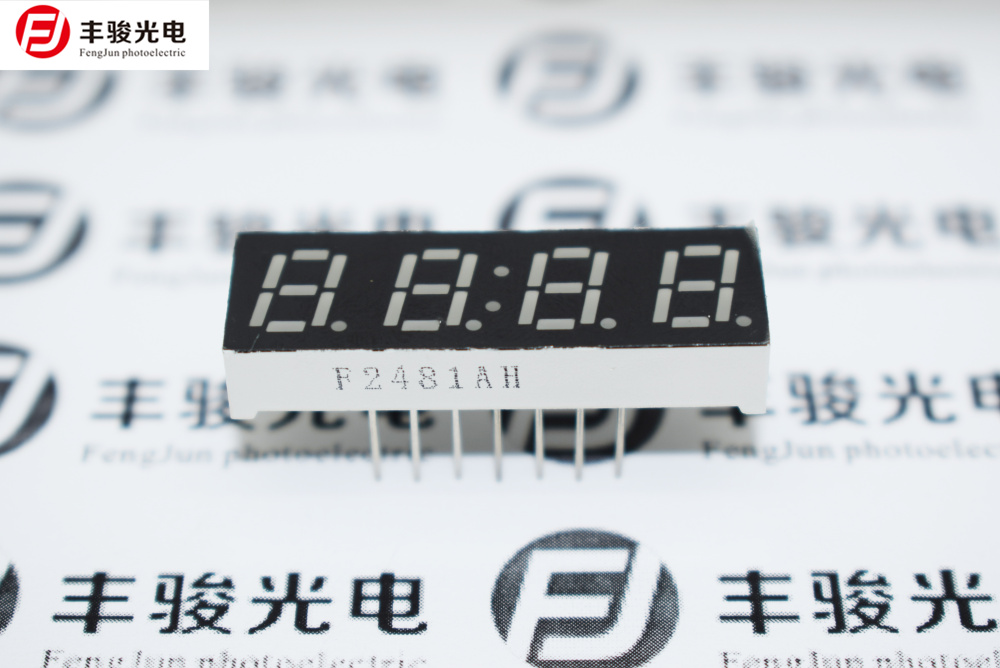 2481 AS 2841AH F2481AH digital tube 0 28-inch 4-digit common yin red 14-pin small dot full bright