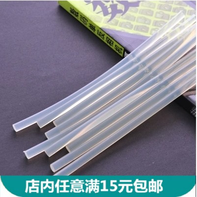 Universal hot melt adhesive strip High temperature transparent hot melt adhesive Home objects solid DIY jewelry Hair ornaments glue stick 7mm