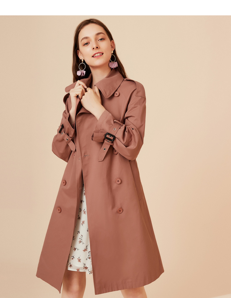Trench pour femme      en Coton - Ref 3227929 Image 28