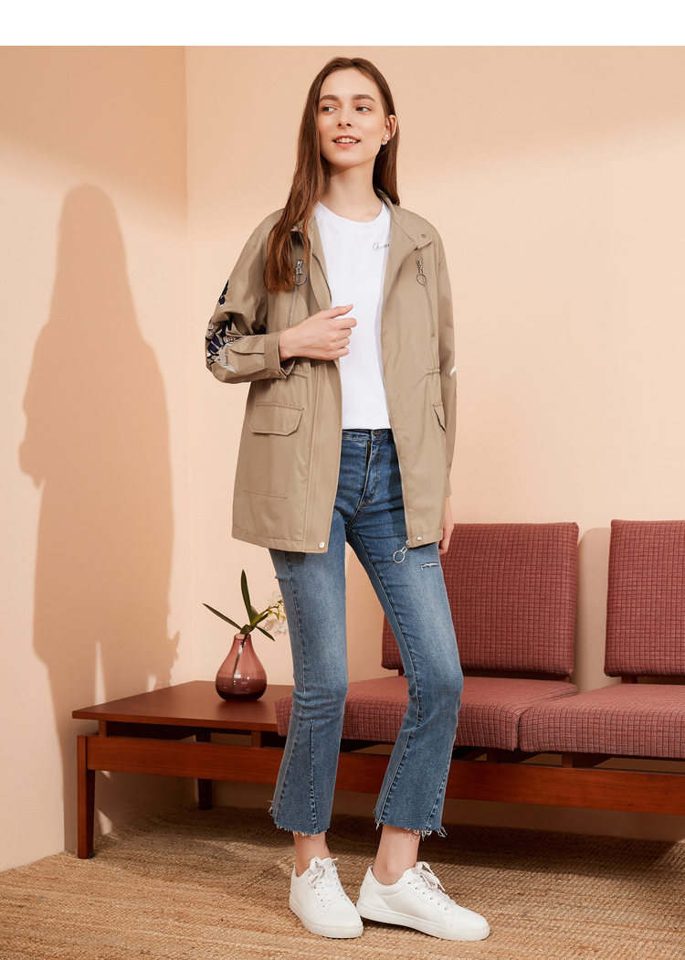 Trench pour femme      en Coton - Ref 3226917 Image 26