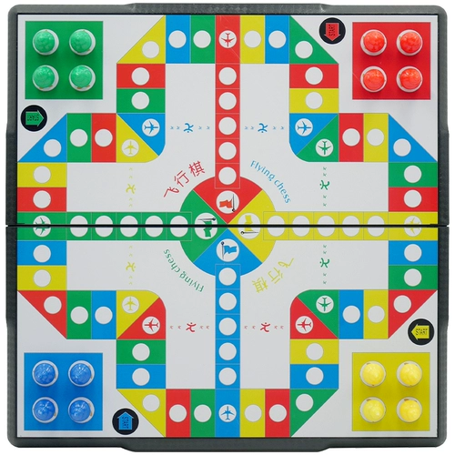 Детская игра Самолетные шахматы, магнитная универсальная стратегическая игра для детского сада для школьников