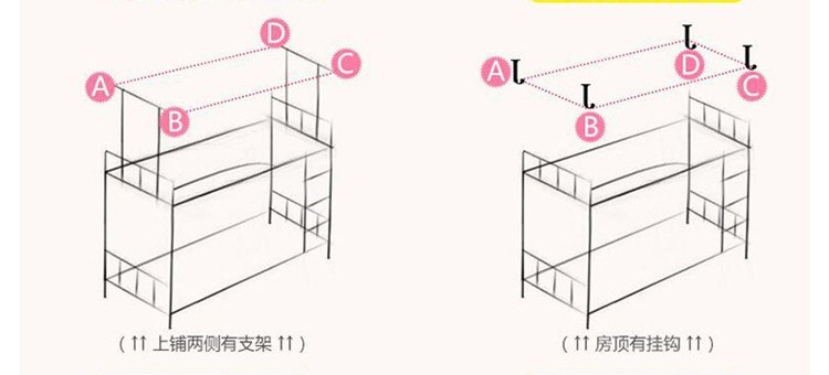 Sinh viên đại học rèm cửa giường, vải màn, rèm phòng ngủ, lát, đặt, ký túc xá, giường, giường, giường, giường - Bed Skirts & Valances rèm ngủ giá rẻ