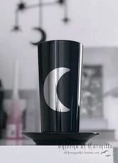Парные кружки 美国潮牌killstar luna哥特朋克摇滚重金属露娜月亮陶瓷杯咖啡杯