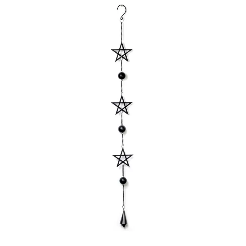 Alchemy HD13 PENTAGRAM five-pointed star multi-layer iron dream catcher pendant