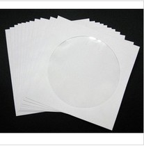 CD DVD Translucent Disc Wrapper Paper Bag 100pcs 100g