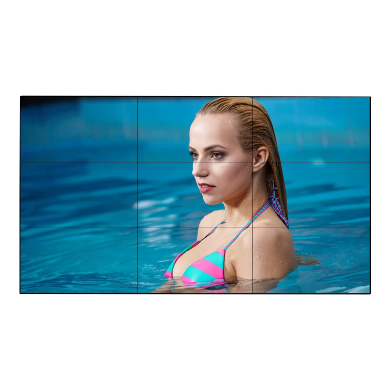 LCD швейная экран 46 49 55-дюймов бесшовный мониторинг дисплей, большой экран, светодиодный телевизионная стена