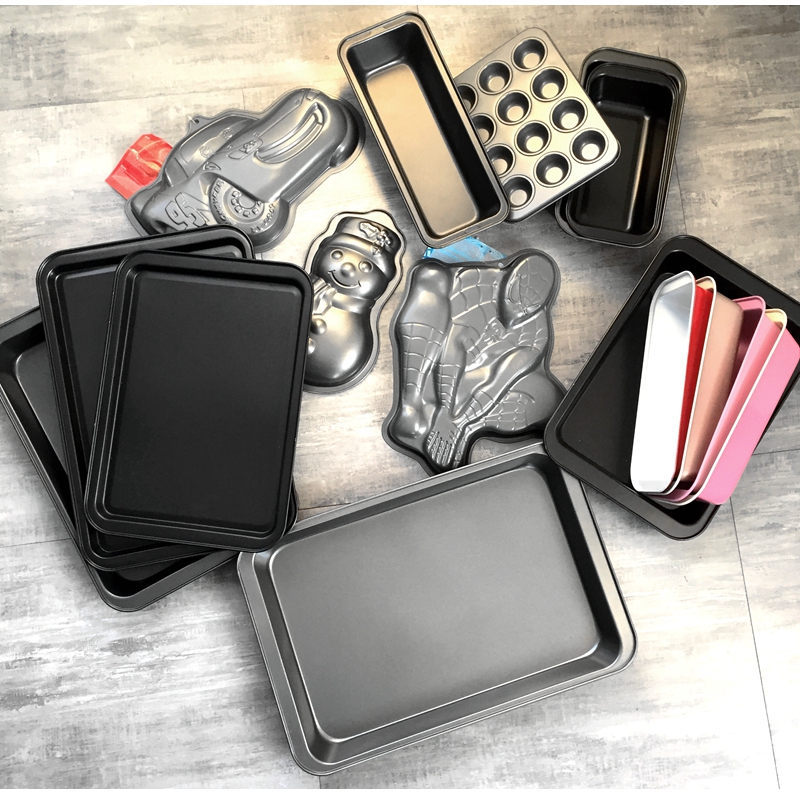 Practical High Quality Cake Mold Grill Pan Toast Mold Grilled Fish Iron Pan Lobster Disc Nonstick Q21