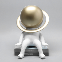 Post-modern minimalist astronaut figure sculpture ornaments indoor childrens room desktop soft decorations model room furnishings