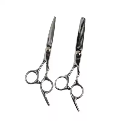 Reiwa stainless steel scissors tool full set of hair professional shop dental scissors flat scissors thin scissors home