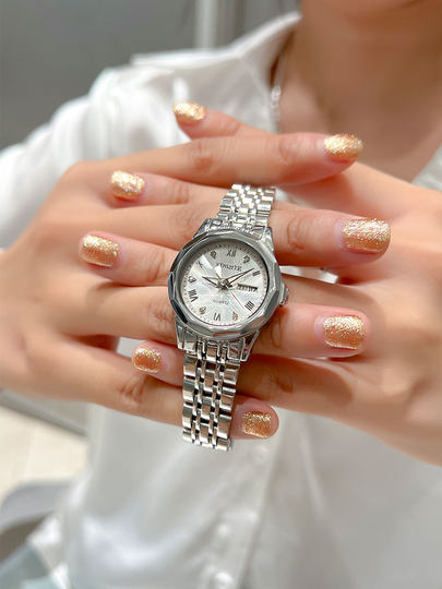 2025 new official authentic women's watch waterproof women's watch brand Swiss simple temperament imported quartz watch