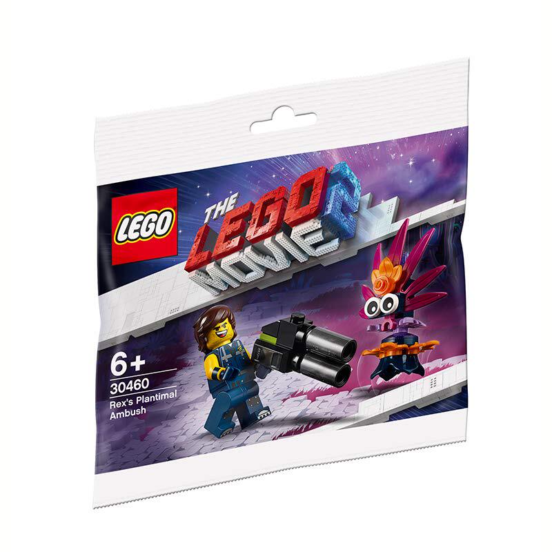 Lego Rex's Plant-Animal Fusion Ambush 30460 Building Set Movie Edition in Stock