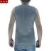 Quần dày nam cộng với nhung Slim vest ấm áp cotton thể thao bó sát kích thước lớn quần đáy quần vest mùa đông