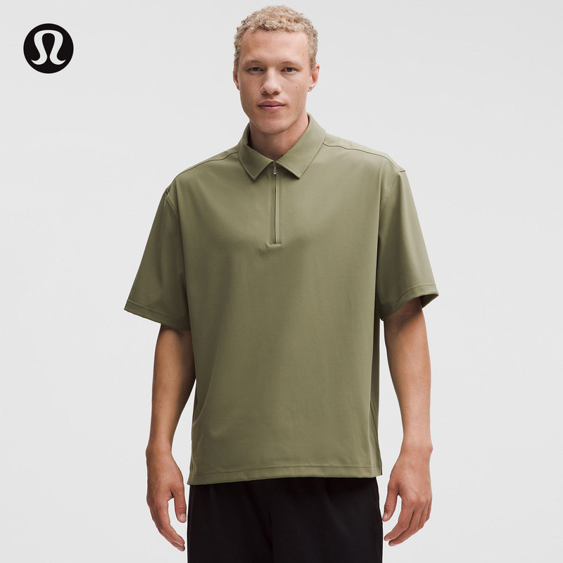 Daydrift Men's Ultra Loose Fit 1/4 Zip Casual Shirt丨Lululemon丨Lm3Geqs Daydrift Men's Ultra Loose Fit 1/4 Zip Casual Shirt丨Lululemon丨Lm3Geqs