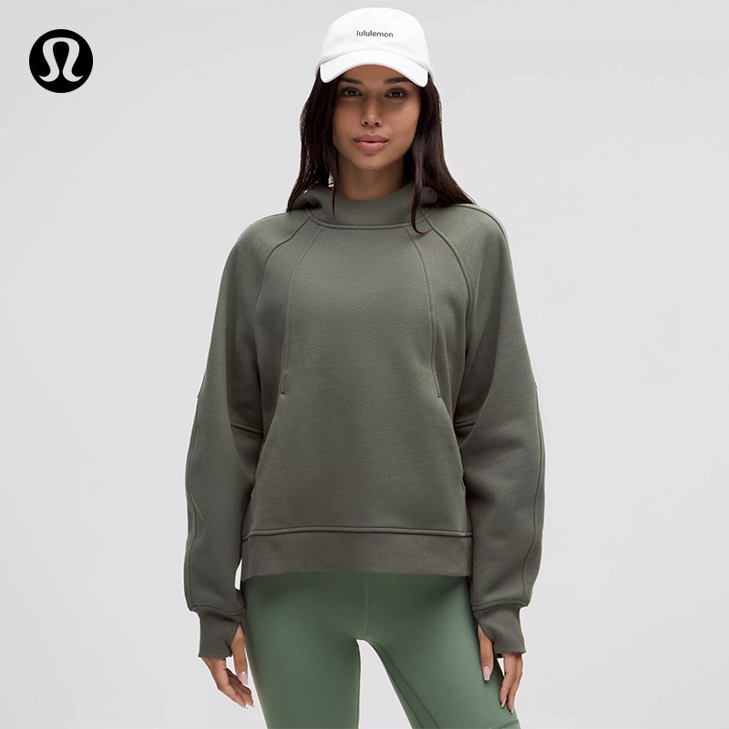 Scuba Women's Ultra-Loose Side-Opening Hoodie丨Lululemon丨Lw3Iuis
