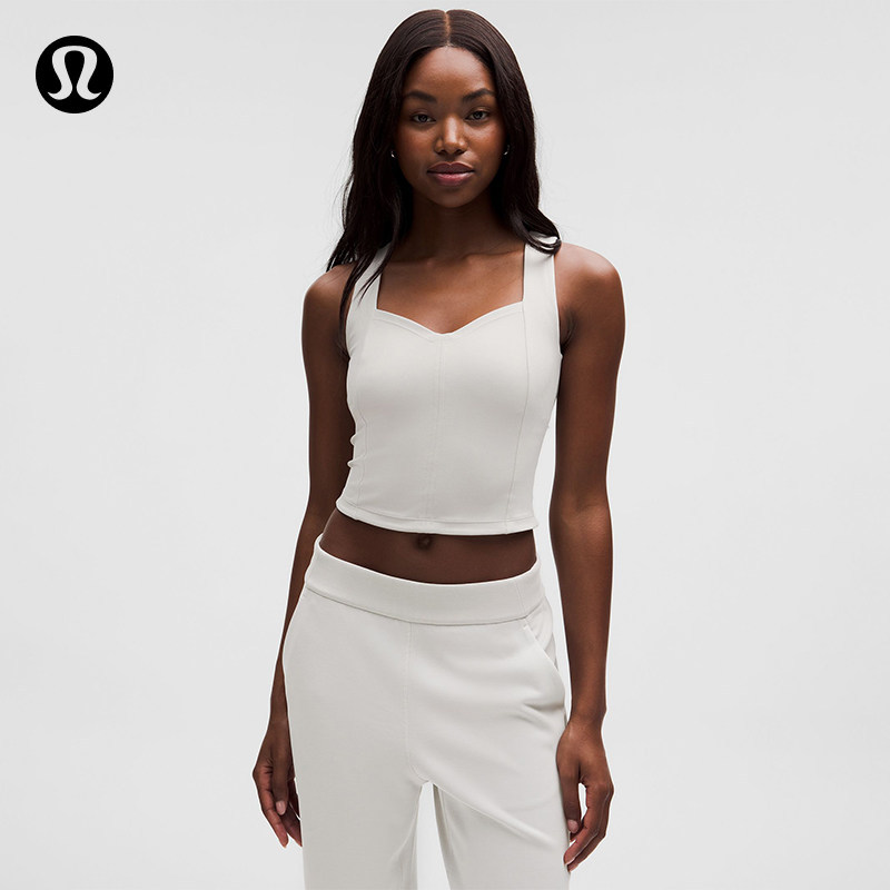 Nulu Women's Heart Neckline Built-In Bra Vest B/C Core Absorbent丨Lululemon丨Lw1Fx6S Nulu Women's Heart Neckline Built-In Bra Vest B/C Core Absorbent丨Lululemon丨Lw1Fx6S