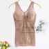 Với áo ngực corset ngọn cơ thể vest kích thước lớn sau sinh bụng corset corset đồ lót phụ nữ phần mỏng thoáng khí áo lót thể thao Sau sinh