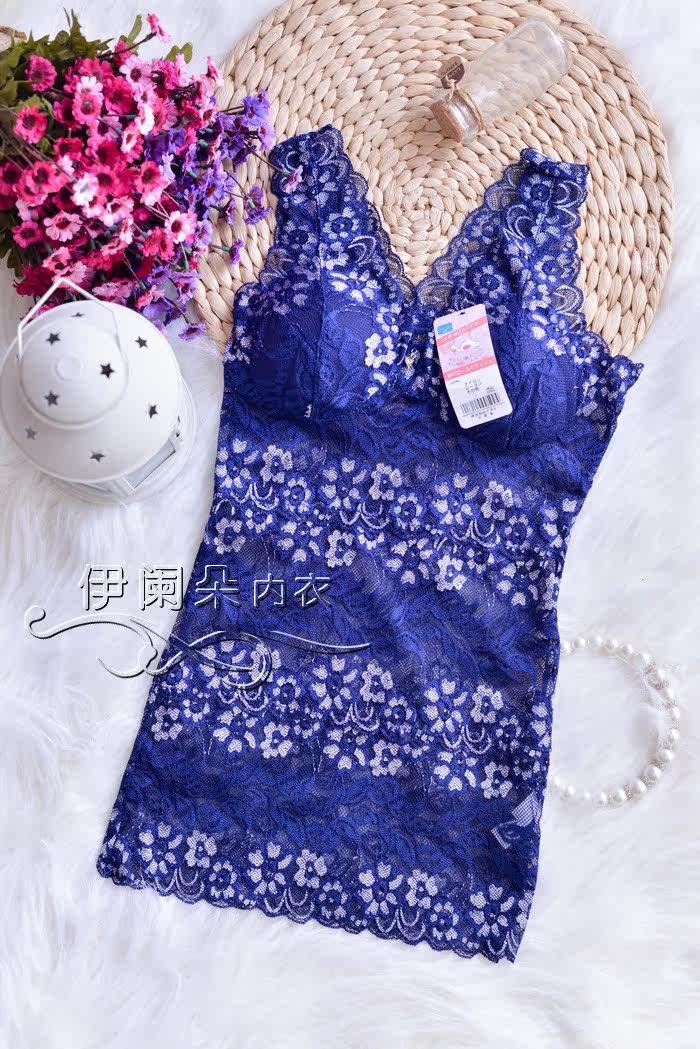 Siêu mỏng không có vòng thép với áo ngực corset ren vest một mảnh đồ lót nữ kích thước lớn chất béo mm bụng mùa hè