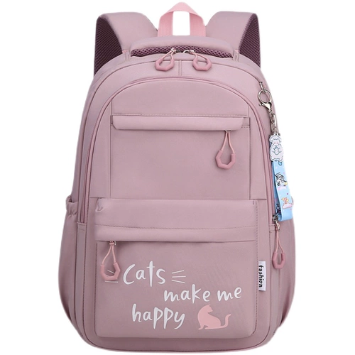 Ранец, сумка через плечо со сниженной нагрузкой, вместительный и большой универсальный рюкзак, для средней школы