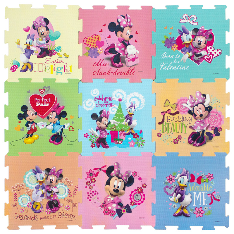 Futura Disney Snow White Phim hoạt hình đông lạnh Bong bóng khâu con Mat Crawling Mat Leo Mat - Thảm sàn thảm dậm chân
