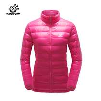 Clearance S code light down jacket female white duck down warm jacket waterproof splashing down coat