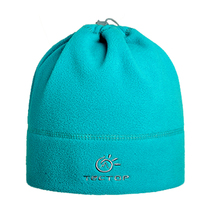 tectop winter outdoor sports fleece collar three-in-one warm fleece hat female windproof turban