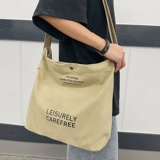 Японская сумка через плечо, вместительный и большой шоппер, сумка на одно плечо, подходит для студента