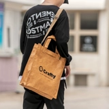 Кожаная сумка через плечо, ретро универсальная сумка на одно плечо для отдыха, подходит для студента