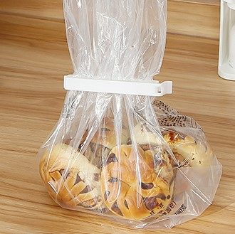 Japan KM 236 simple sealing clip fresh-keeping clip food plastic bag sealing clip 5 rice wood Japanese home