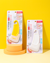 Japan KM 1124 simple silicone scraper Baking batter jam Easy to clean scraper rice wood Japanese home