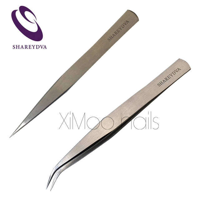 Tại chỗ dụng cụ làm móng shareydva của Nhật Bản nhíp nhổ móng thẳng khuỷu tay để thẩm định kỳ thi Nhật Bản - Công cụ Nail