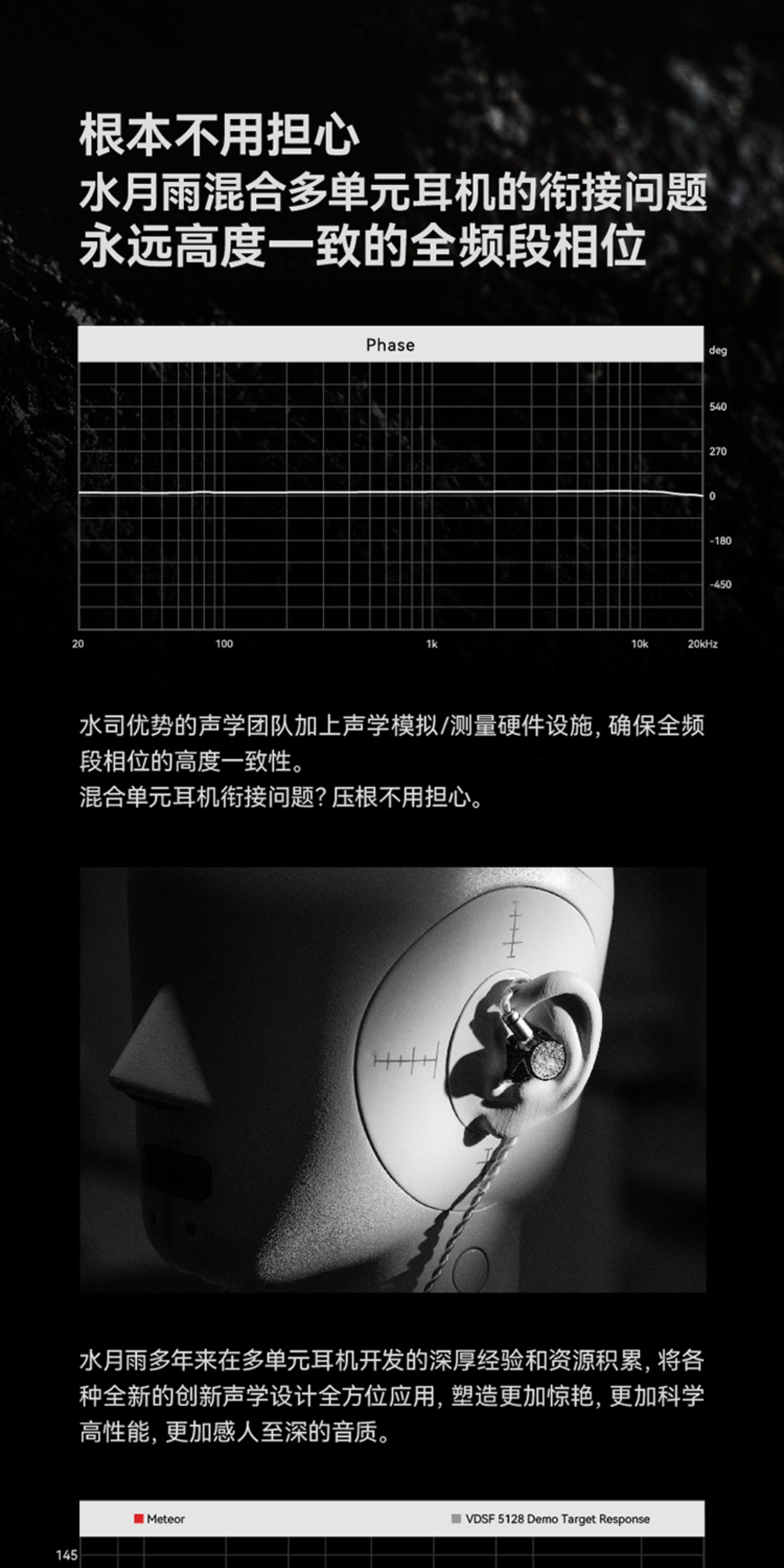 水月雨流星Meteor一圈两铁四平板混合单元入耳式HiFi耳机变奏曲2