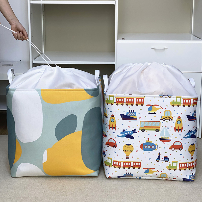 Export three-layer thick quilt storage bag large capacity moving finishing artifact moisture-proof and mildew-proof clothes storage basket