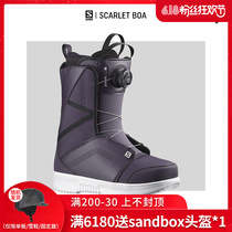 Easy to poison EXDO] W22 Salomon Salomon Veneer Ski Shoes Women Fast Wear BOA Snowshoe Ski Boots Outfit