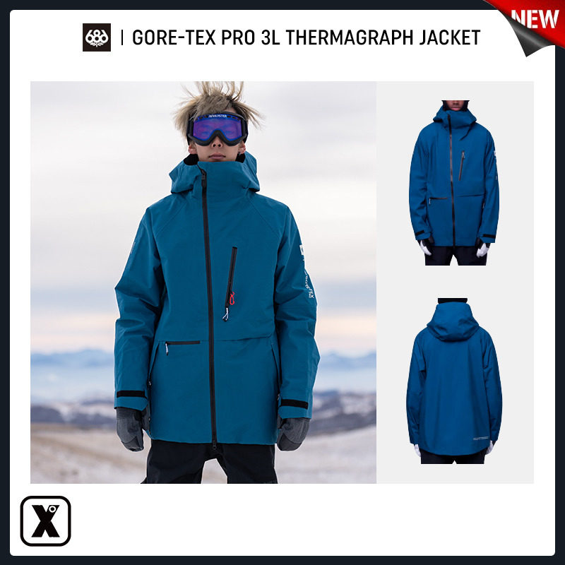 Easy to poison EXDO] W24 new product 686 Veneer Ski Suit Men Suit Warm GORE-TEX PRO 3L-Taobao