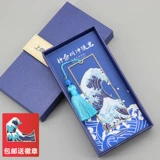 Su Nian и Fengfu Shiwu Kanagawa Surfing Metal Wave Induction Box Установка литература и художественные подарки