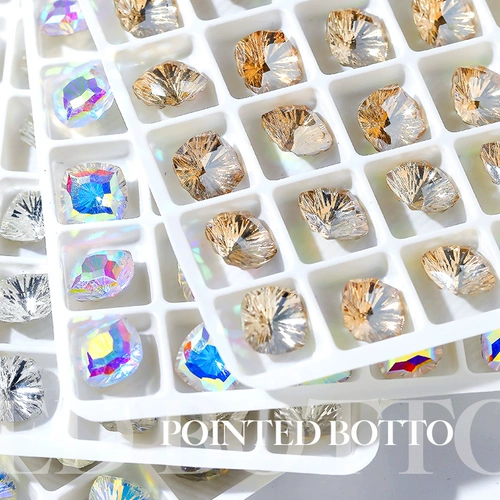 Трехмерное украшение для ногтей, японский калейдоскоп для ногтей со стразами, DIY