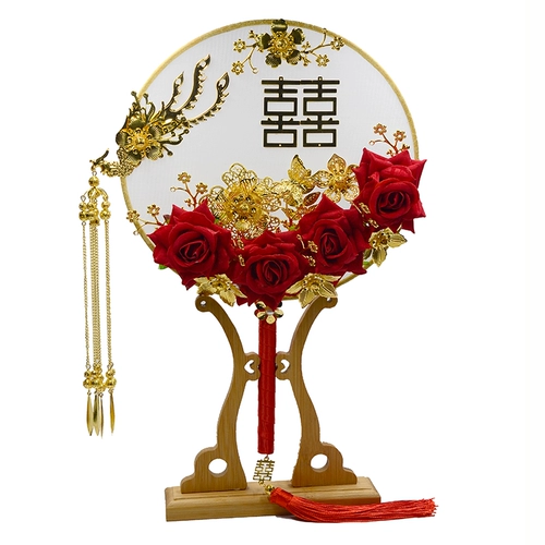 Аксессуар для невесты, ханьфу, набор материалов, китайский стиль, дракон и феникс, «сделай сам»