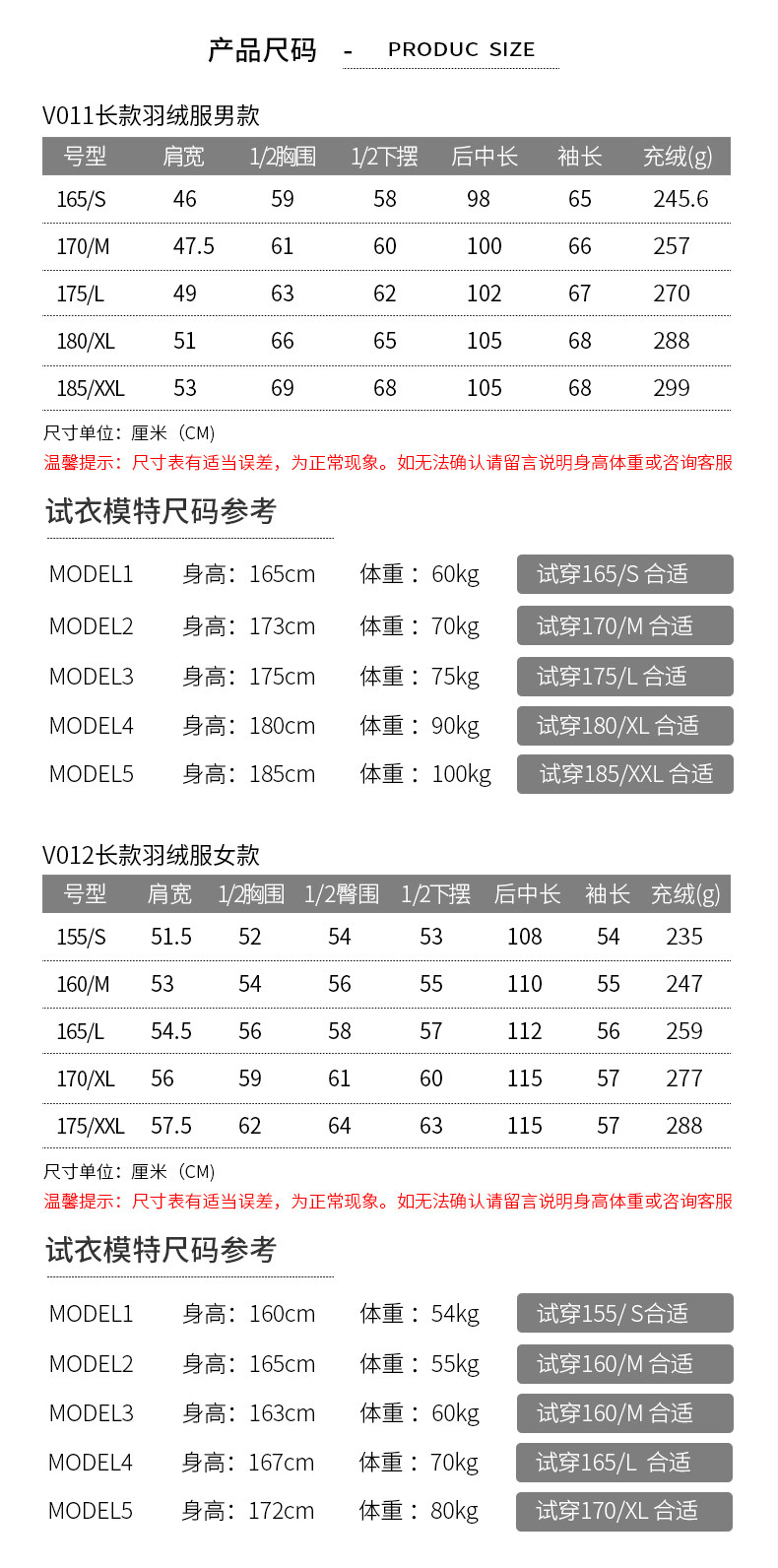 Highrock 天石 RDS认证700蓬250鹅绒 男女加厚长款羽绒服 图8