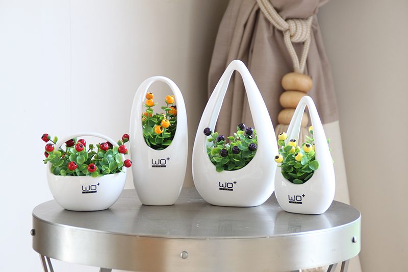 The Send + simulation flowers all over the sky star with false ceramic infusion bag or bottle hanging basket flower POTS fashion floral suit to decorate flowers