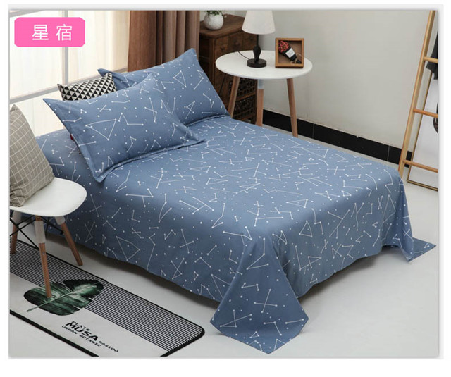 Bông tấm một mảnh vải chéo bông Sinh viên ký túc xá công chúa bột 1,8m giường đôi 1,5m giường đơn - Khăn trải giường ga trải giường mát