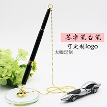 Metal Heavy Hand Desk Pen Business Office Signature Pen Cabinet Table Pen Carbon 0 5 Neutral Black Water Pen Lettering
