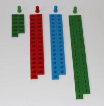 Childrens early lessons Montessori Montessori Montessori Math Enlightenment Play Teaching Ares Family Edition Stamp Game
