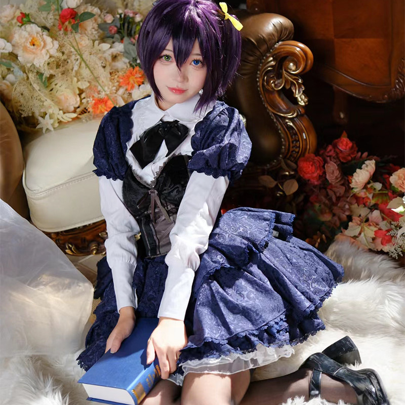 中二病六花cos服 KILIKILI哥特洋装 动漫周边COS服饰 帅臣工坊出品洋装 全套六花cosplay服装