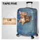 Denim Pocket Dog Cat Animal Cat Shield Xe đẩy Case Travel Machine Protection Machine Set Gói Phụ kiện liên quan ổ khóa mật mã mini