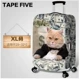 Denim Pocket Dog Cat Animal Cat Shield Xe đẩy Case Travel Machine Protection Machine Set Gói Phụ kiện liên quan ổ khóa mật mã mini