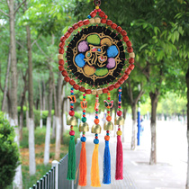 Handmade Featured Hanging Dongbaven Wall Wall Decoration Restaurant Bar Decoration Wood Beaded Color Door Decoration